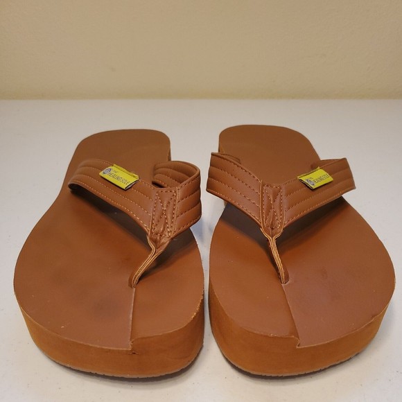 The Healing Sole Sandals W/13 Men 11.5 Plantar Fasciitis Flip Flops Bwn Platform main image 2